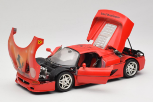 Ferrari F50 Braccio & Gotz M. Schumacher Edición Firma Bburago 1:18 MS Metal - imagen 2 de 8