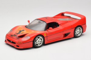 Ferrari F50 Braccio & Gotz M. Schumacher Edición Firma Bburago 1:18 MS Metal