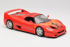 Ferrari F50 Braccio & Gotz M. Schumacher Edición Firma Bburago 1:18 MS Metal - imagen 6 de 8
