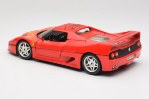 Ferrari F50 Braccio & Gotz M. Schumacher Edición Firma Bburago 1:18 MS Metal - imagen 7 de 8
