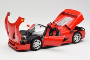 Ferrari F50 Descapotable Rojo Bburago 1:18 3352 Metal - imagen 2 de 8