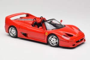 Ferrari F50 Descapotable Rojo Bburago 1:18 3352 Metal - imagen 6 de 8