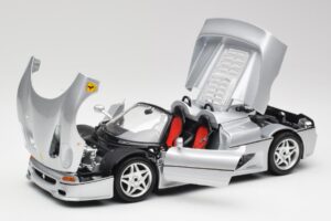 Ferrari F50 Descapotable Plata Bburago 1:18 3372 Metal - imagen 2 de 8