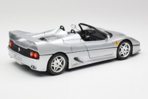 Ferrari F50 Descapotable Plata Bburago 1:18 3372 Metal - imagen 3 de 8