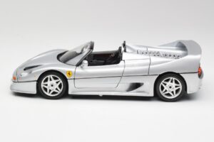 Ferrari F50 Descapotable Plata Bburago 1:18 3372 Metal - imagen 4 de 8