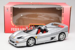 Ferrari F50 Descapotable Plata Bburago 1:18 3372 Metal - imagen 8 de 8