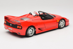 Ferrari F50 Descapotable Rojo Bburago 1:18 3372-P1 Metal - imagen 3 de 8