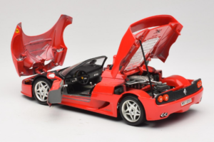 Ferrari F50 Descapotable Rojo Bburago 1:18 3372-P1 Metal - imagen 5 de 8