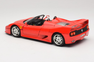 Ferrari F50 Descapotable Rojo Bburago 1:18 3372-P1 Metal - imagen 7 de 8