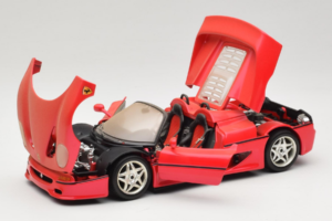 Ferrari F50 Descapotable Monza Red Standox Bburago 1:18 ST01 Metal - imagen 2 de 8