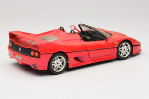 Ferrari F50 Descapotable Monza Red Standox Bburago 1:18 ST01 Metal - imagen 3 de 8