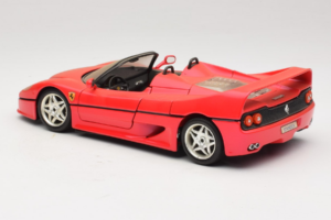 Ferrari F50 Descapotable Monza Red Standox Bburago 1:18 ST01 Metal - imagen 7 de 8