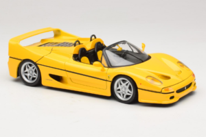 Ferrari F50 Descapotable Shell Amarillo Maisto 1:18 3076-Y2 Metal - imagen 6 de 8