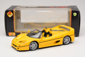 Ferrari F50 Descapotable Shell Amarillo Maisto 1:18 3076-Y2 Metal - imagen 8 de 8
