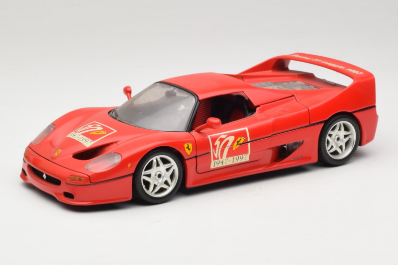 Ferrari F50 Coupé #50 50 Jahre Ferrari Rojo Bburago 1:18 3352-P2 Metal