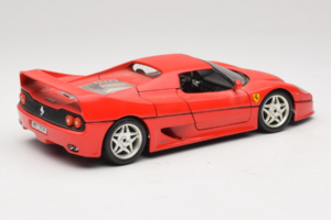 Ferrari F50 Coupe Rojo Bburago 1:18 3382 Metal - imagen 3 de 8