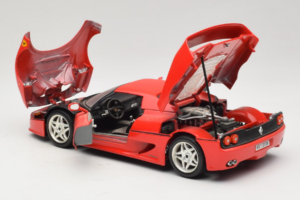 Ferrari F50 Coupe Rojo Bburago 1:18 3382 Metal - imagen 5 de 8