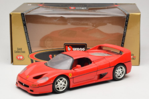 Ferrari F50 Coupe Rojo Bburago 1:18 3382 Metal - imagen 8 de 8
