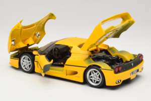 Ferrari F50 Coupé Shell Amarillo Maisto 1:18 3076-Y1 Metal - imagen 5 de 8