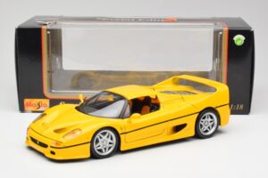 Ferrari F50 Giallo Modena Maisto 1:18 F50001 Metal - imagen 8 de 8