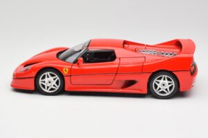 Ferrari F50 Hardtop Rojo Bburago 1:18 3362 Metal - imagen 4 de 8