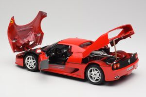 Ferrari F50 Hardtop Rojo Bburago 1:18 3362 Metal - imagen 5 de 8