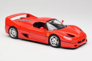 Ferrari F50 Hardtop Rojo Bburago 1:18 3362 Metal - imagen 6 de 8