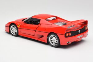 Ferrari F50 Hardtop Rojo Bburago 1:18 3362 Metal - imagen 7 de 8