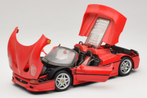 Ferrari F50 Spider Rojo Shell Maisto 1:18 3076-M1 Metal - imagen 2 de 8