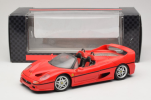 Ferrari F50 Spider Rojo Shell Maisto 1:18 3076-M1 Metal - imagen 8 de 8