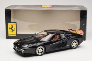 Ferrari F512M Negro Hot Wheels 1:18 23922 Metal - imagen 8 de 8