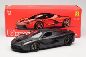 Ferrari LaFerrari F150 Matte Black Bburago 1:18 18-16901BK Metal - imagen 8 de 8