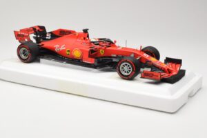 Ferrari SF90 #5 S. Vettel Italian GP Monza 2019 BBR 1:18 BBR191835 Resina - imagen 4 de 6