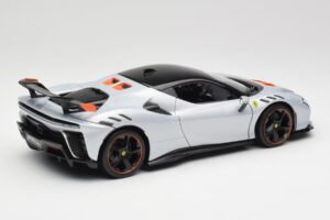 Ferrari SF90 XX Stradale Arctic White Bburago 1:18 18-16020W Metal - imagen 3 de 8