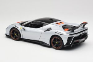 Ferrari SF90 XX Stradale Arctic White Bburago 1:18 18-16020W Metal - imagen 7 de 8