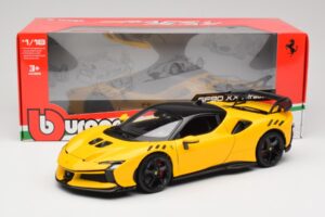 Ferrari SF90 XX Stradale Giallo Modena Bburago 1:18 18-16020Y Metal - imagen 8 de 8