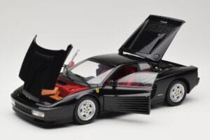 Ferrari Testarossa Negro Kyosho 1:18 08425BK Metal - imagen 2 de 8