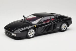 Ferrari Testarossa Negro Kyosho 1:18 08425BK Metal