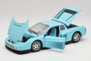 Ferrari Testarossa Borsenmodell 1997 Edición Limitada Azul Bburago 1:18 B002 Metal - imagen 2 de 8