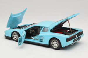 Ferrari Testarossa Borsenmodell 1997 Edición Limitada Azul Bburago 1:18 B002 Metal - imagen 5 de 8