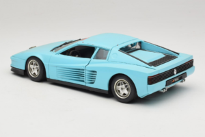 Ferrari Testarossa Borsenmodell 1997 Edición Limitada Azul Bburago 1:18 B002 Metal - imagen 7 de 8