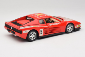 Ferrari Testarossa Brummel #5 Rojo 1984 Bburago 1:18 3004-P1 Metal - imagen 3 de 8