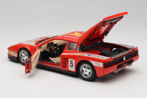Ferrari Testarossa Brummel #5 Rojo 1984 Bburago 1:18 3004-P1 Metal - imagen 5 de 8
