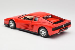 Ferrari Testarossa Rojo Bburago 1:18 3019 Metal - imagen 7 de 8