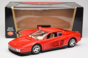 Ferrari Testarossa Rojo Bburago 1:18 3019 Metal - imagen 8 de 8