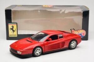 Ferrari Testarossa Rojo Hot Wheels 1:18 23918 Metal - imagen 8 de 8