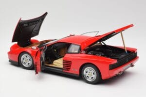 Ferrari Testarossa Rojo Kyosho 1:18 08422R Metal - imagen 5 de 8