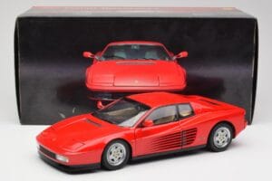 Ferrari Testarossa Rojo Kyosho 1:18 08422R Metal - imagen 8 de 8