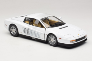 Ferrari Testarossa Blanco Miami Vice Hot Wheels 1:18 P9904 Metal - imagen 4 de 6