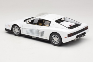 Ferrari Testarossa Blanco Miami Vice Hot Wheels 1:18 P9904 Metal - imagen 5 de 6